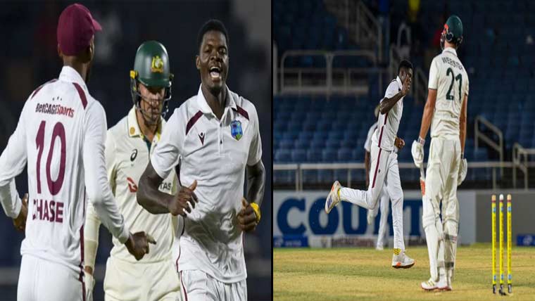 کنگسٹن ٹیسٹ، آسٹریلیا کے دوسری اننگز میں 99 رنز 