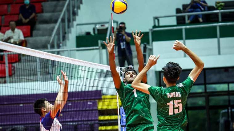 ایشین انڈر 16 والی بال،پاکستان کی تیسری کامیابی