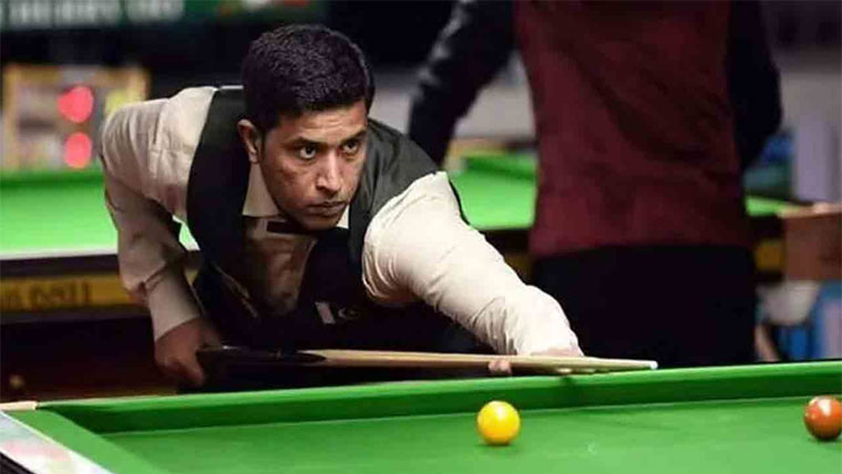 ورلڈ سنوکر چیمپئن شپ:محمد آصف بھارتی  کیوئسٹ کو ہرا کر فائنل میں پہنچ گئے 