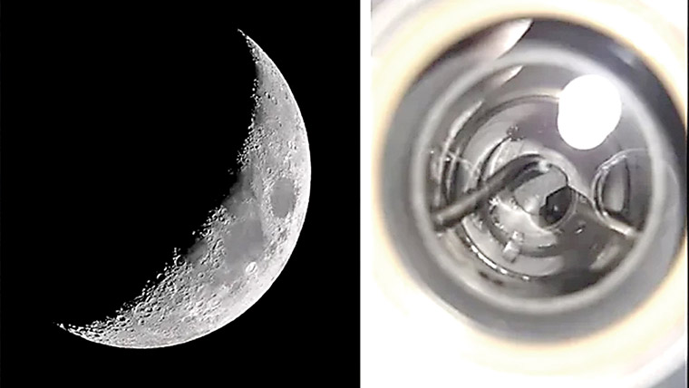 چاند کی مٹی سے پانی اور ایندھن نکالنے کی ٹیکنالوجی 