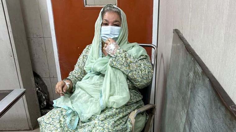 ڈاکٹر یاسمین راشد سروسز ہسپتال سے  علاج کے بعد کوٹ لکھپت جیل منتقل