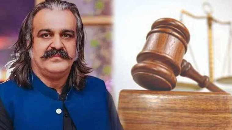 شراب و اسلحہ برآمدگی کیس: گنڈا پور کے وارنٹ گرفتاری جاری 