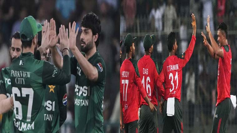 بنگلہ دیش اور پاکستان کا دوسرا  ٹی ٹونٹی میچ آج کھیلا جائے گا