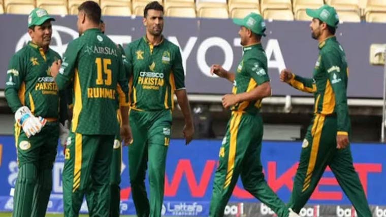  ورلڈ چیمپئن شپ آف لیجنڈز : پاکستان کی ویسٹ انڈیزکوہراکرتیسری کامیابی 