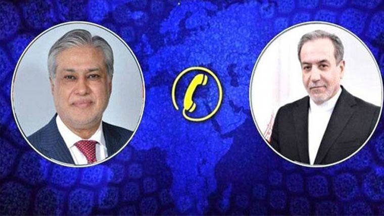 پاک ایران وزراء خارجہ کا غزہ میں اسرائیلی مظالم پر اظہار تشویش