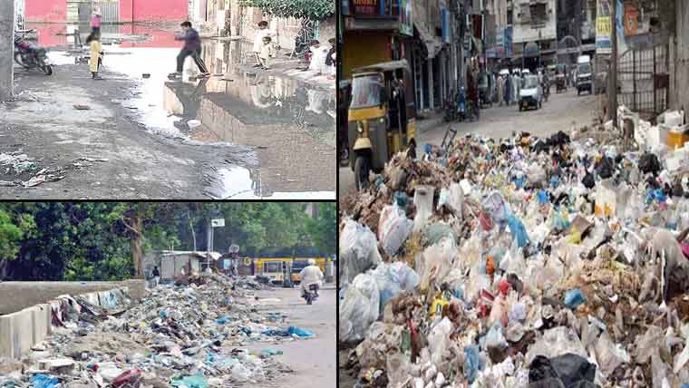 بوریوالا،گگومنڈی اور گردونواح میں صفائی کا نظام درہم برہم