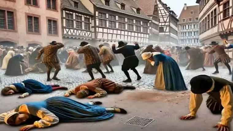 ناچنے کی وبا،درجنوں افراد ڈانس کرتے کرتے ہلاک 