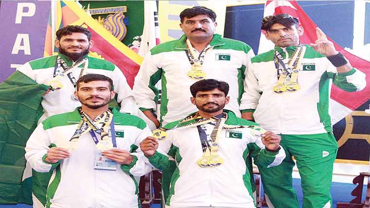 ایشین روئنگ چیمپئن شپ ، پاکستان نے تاریخ رقم کردی