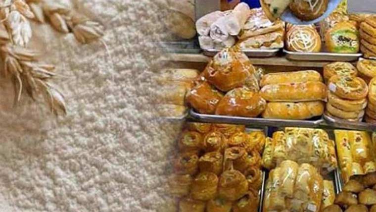 گندم ، میدہ سستاہونے کے  باوجود بیکری مصنوعات مہنگی 