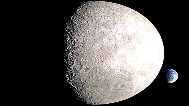 چاند کے تاریک حصے میں خلائی مخلوق،دلچسپ انکشاف