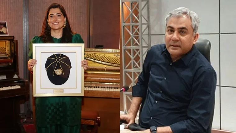 ثنا میر نے سبز ہلالی پرچم بلند کیا،محسن نقوی کی مبارکباد