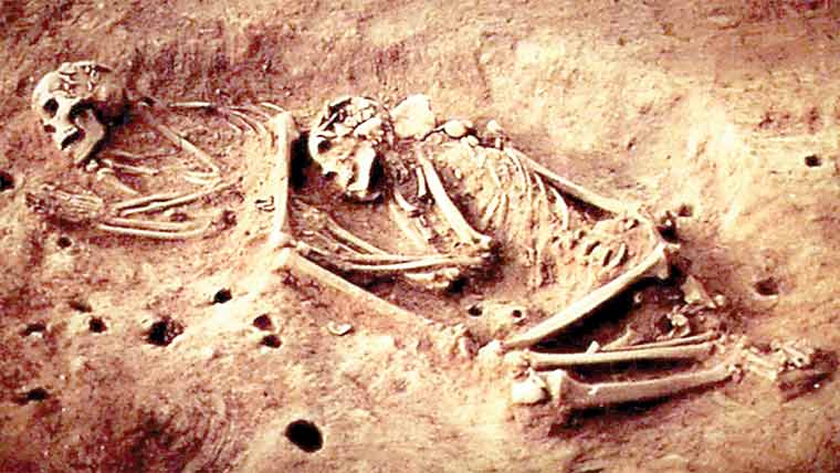 نایاب ڈی این اے والا6000 برس پرانا انسانی ڈھانچہ دریافت