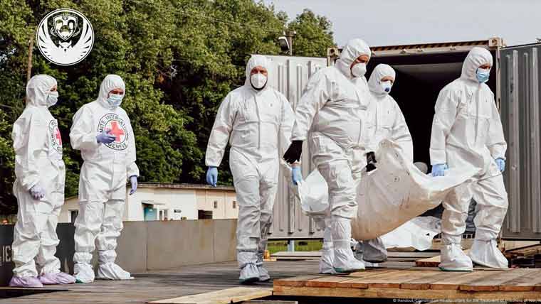 یوکرین کو رواں ہفتے روس سے  4ہزار812فوجیوں کی لاشیں موصول