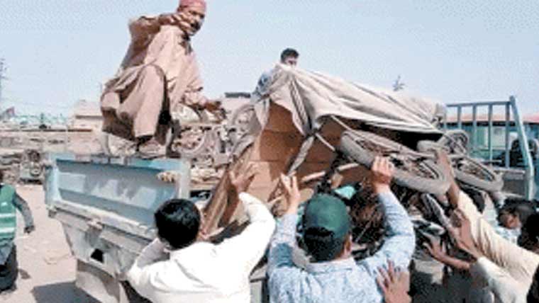  تجاوزات کیخلاف مہم جاری 