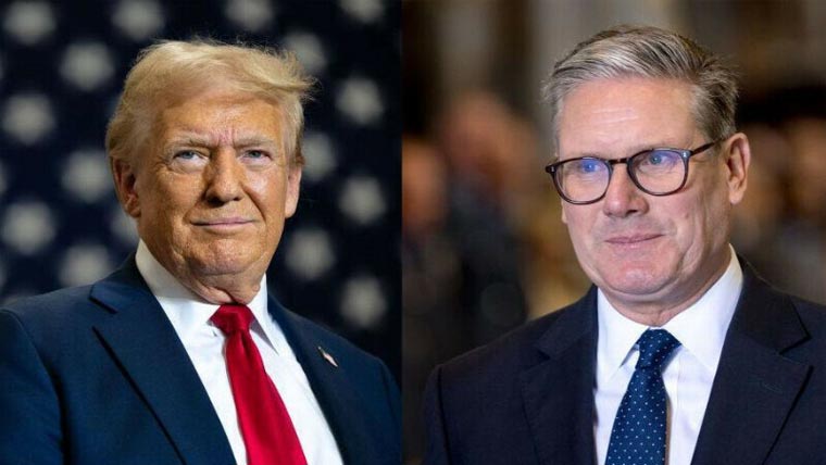 برطانوی وزیراعظم کا ٹرمپ  کو دماغ ٹھنڈا رکھنے کا مشورہ 