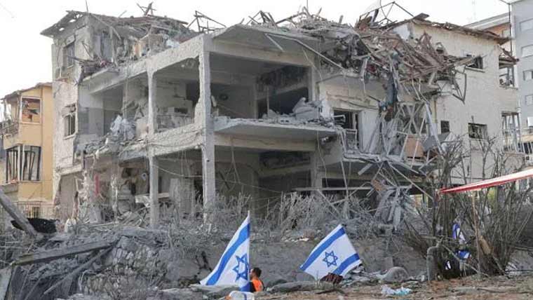 8 ہزار سے زائد اسرائیلی  بے گھر ہوگئے ، اسرائیلی میڈیا