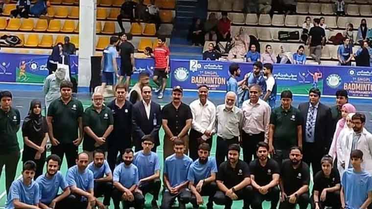 سوئی ناردرن بیڈ منٹن ٹورنامنٹ  کی افتتاحی تقریب 