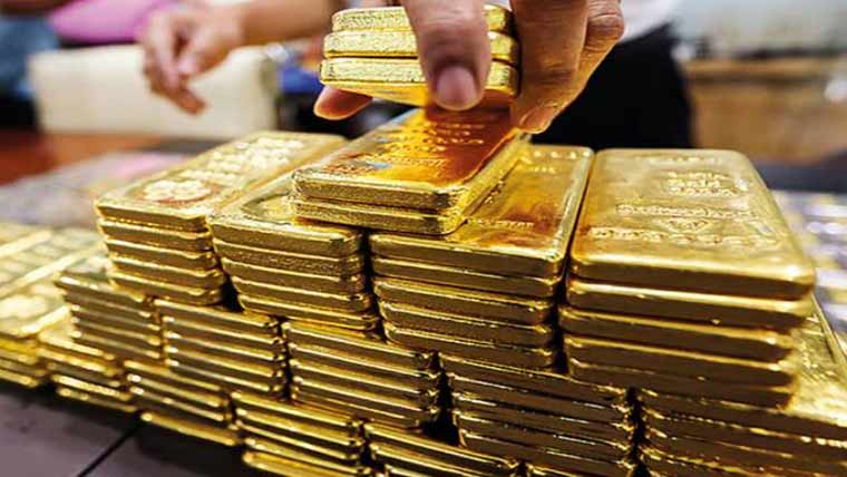 تولہ سونا مزید 1600 روپے سستا 