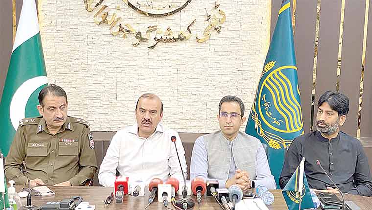 مجالس،جلوسوں کی فول پروف سکیورٹی،تمام تحصیلوں میں کنٹرول روم قائم