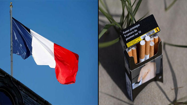 فرانس :پارکوں، ساحلوں ،بس شیلٹرز میں سگریٹ نوشی پر پابندی 