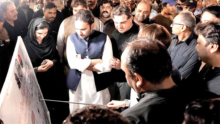  صوبائی وزرا کا یوم عاشور کے سکیورٹی انتظامات کا جائزہ 