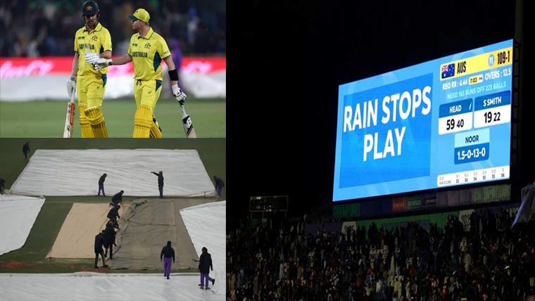 افغانستان  ، آسٹریلیا  کا میچ  بارش  کی  نذر ،  کینگروز  سیمی  فائنل  میں  