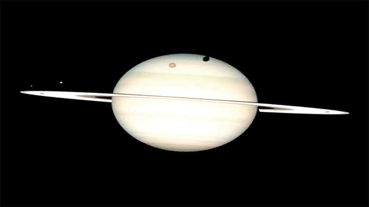 274 چاند رکھنے والا سیارہ زحل ’’چاندوں کا بادشاہ‘‘ قرار 