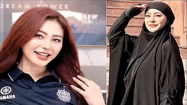 پاکستان آنیوالی سابق جاپانی اداکارہ کا قبول اسلام، ویڈیوز وائرل