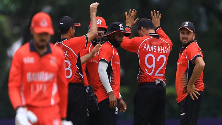 پہلی بار سپراوور میں بحرین کی پوری ٹیم 0پر آوٹ 