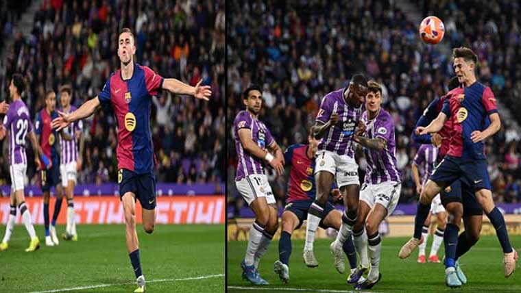 سپینش لالیگا میں بارسلونا نے ریال  ویلاڈولڈ کو 1-2گول سے ہرا دیا 