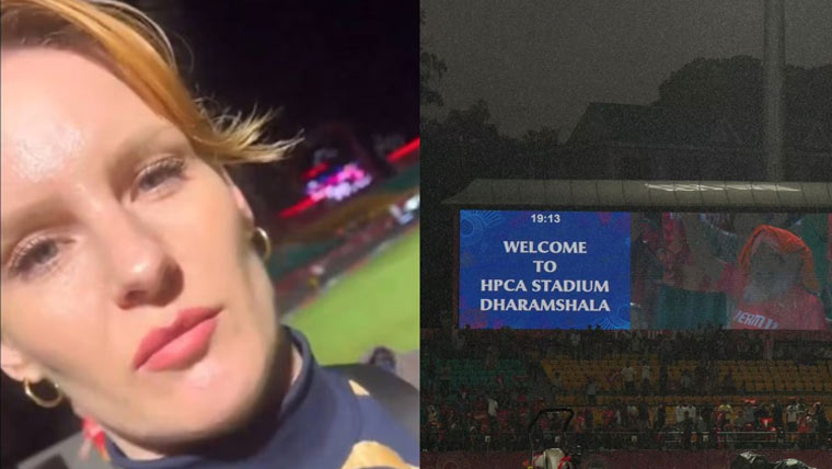 آئی پی ایل میچ کی منسوخی،چیئرلیڈر  نے بھی سکیورٹی پر سوال اٹھادیا