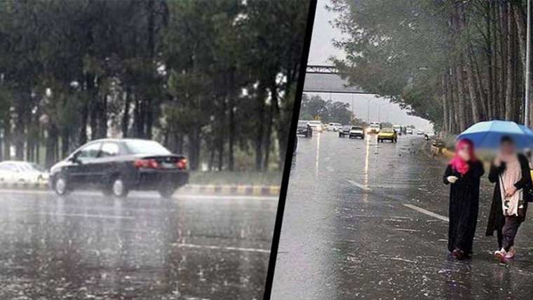  لاہور اور گردونواح میں بارش، متعدد مقامات پر ژالہ باری 
