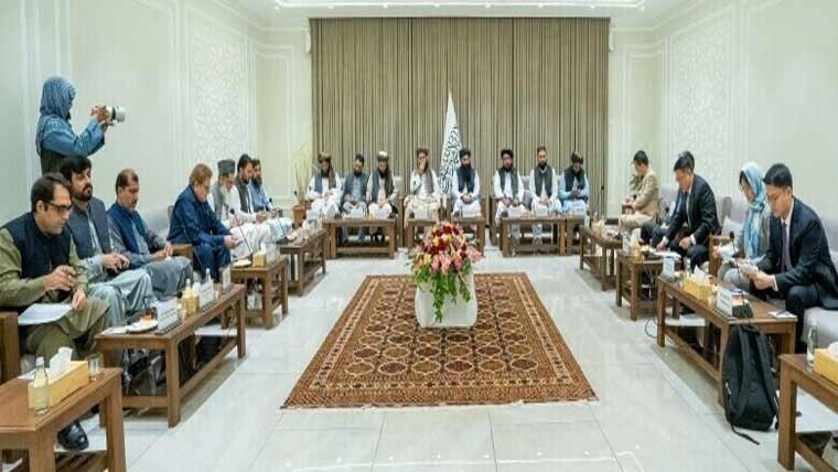 سہ فریقی فورم : پاک چین سفیروں کی افغان وزیرداخلہ سے ملاقات