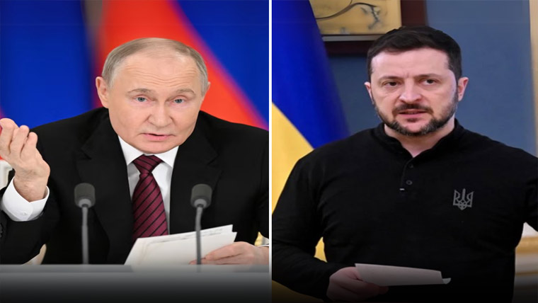 پیوٹن نے یو کرین کو براہ راست مذاکرات کی دعوت دیدی 