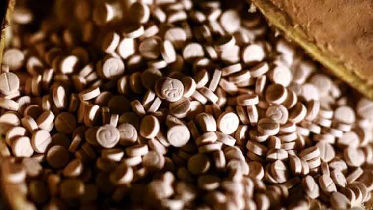 شام :ترکیہ سمگل کی جانے والی  90 لاکھ کیپٹاگون گولیاں ضبط 