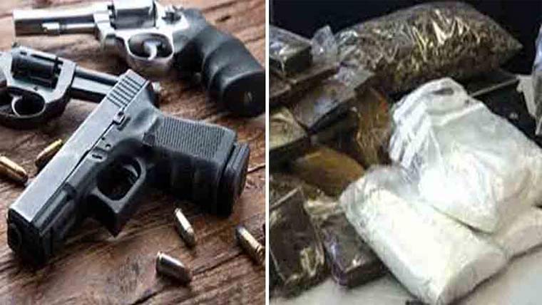 منشیات فروشی اور غیر قانونی اسلحہ کیخلاف کریک ڈاؤن