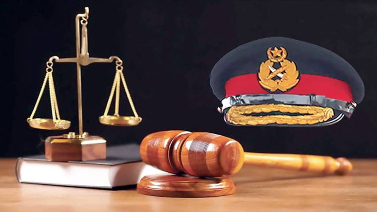 ملٹری کورٹ سے سزا یافتہ ملزموں  کی رہائی کی درخواستیں خارج