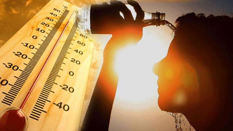 گرمی کی شدت میں اضافہ درجہ حرارت 48 تک پہنچ گیا