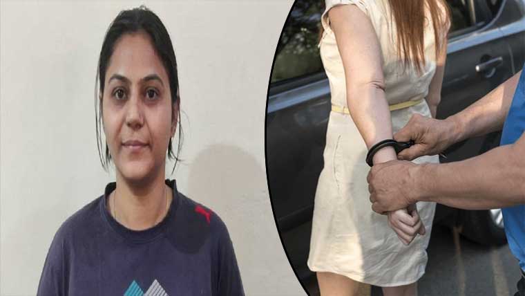 پاکستان کیلئے جاسوسی کا الزام  بھارتی خاتون یوٹیوبر گرفتار