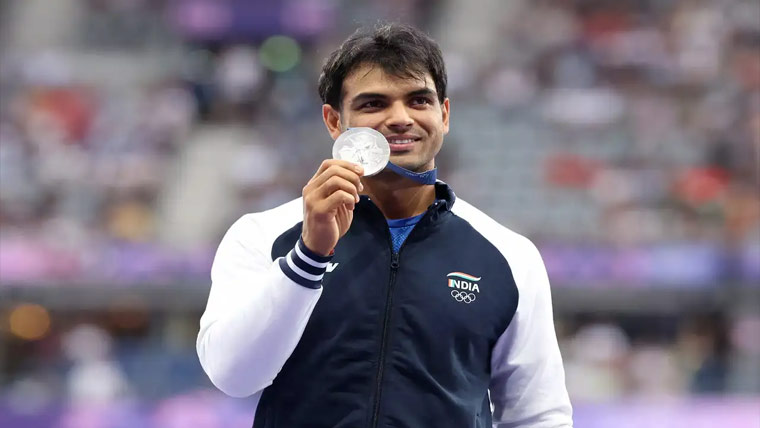 نیرج چوپڑا بھی 90کا ہندسہ عبور کرنے میں کامیاب