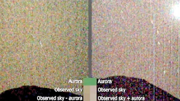 مریخ پر پہلی بار آسمان میں سبز روشنی کا مشاہدہ