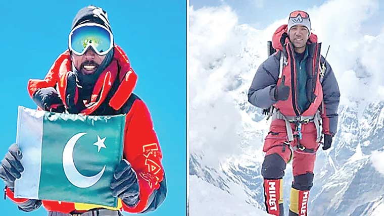 پاکستانی کوہ پیماسرباز خان نے نئی تاریخ رقم کردی
