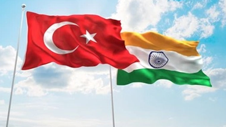 پاکستان کی حمایت پربھارت میں  ترک مصنوعات کا بائیکاٹ تیز