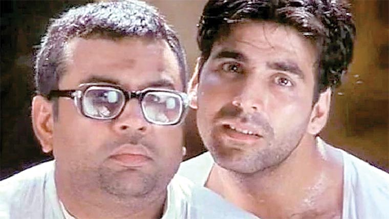 اکشے کمار کا پریش راول پر  25کروڑ روپے ہرجانے کا دعویٰ