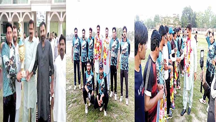   تحصیل عیسیٰ خیل میں کرکٹ چیمپئن شپ کا انعقاد کیا گیا