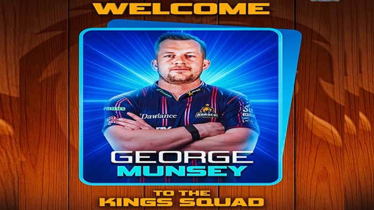سپر لیگ، جارج منسے نے کراچی کنگز کو جوائن کرلیا 