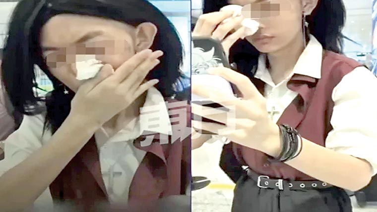 زیادہ میک اپ،مشین خاتون کوشناخت کرنے میں ناکام 