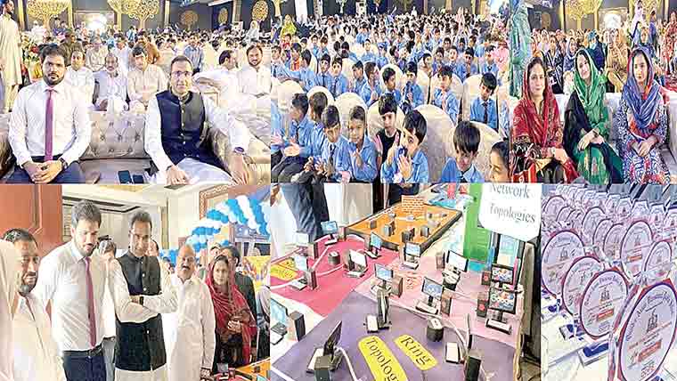 ڈویژنل پبلک سکول نوشہرہ ورکاں میں تقریب تقسیم انعامات 