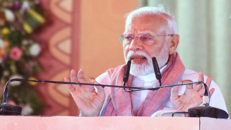 جس پانی پر بھارت کا حق ، وہ پاکستان کو نہیں ملے گا:مودی 