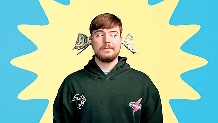 یوٹیوبر مسٹر بیسٹ دنیا کے سب سے کم عمر کھرب پتی 